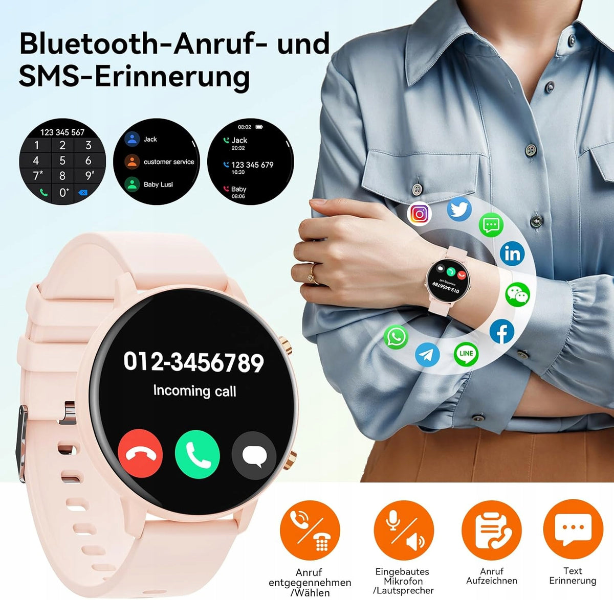 Hwagol Women's Smartwatch G25 EAN (GTIN) 5900148052259