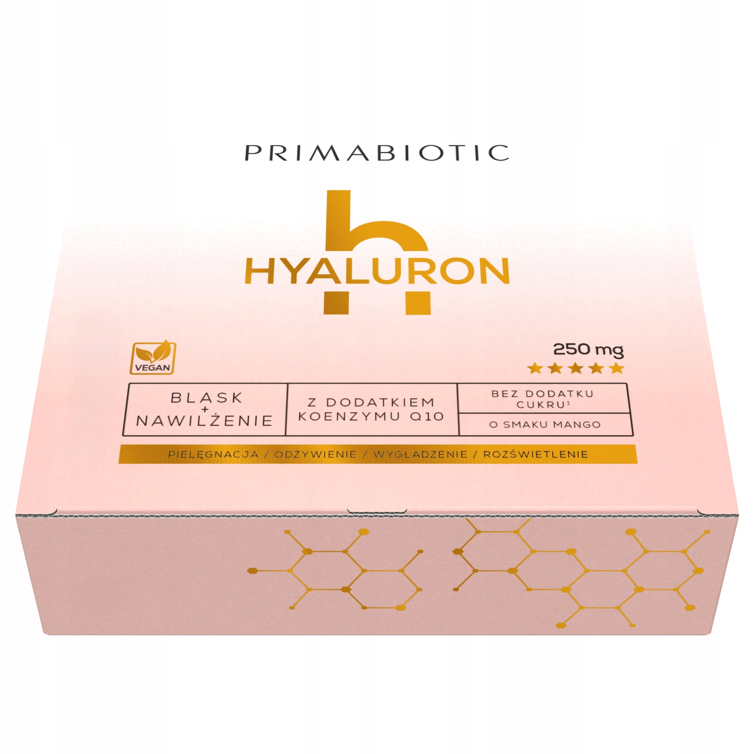 Hyaluronic Acid Primabiotic Hyaluron 30 ml x 30 with Coenzyme Q10 250 mg Packaging status original