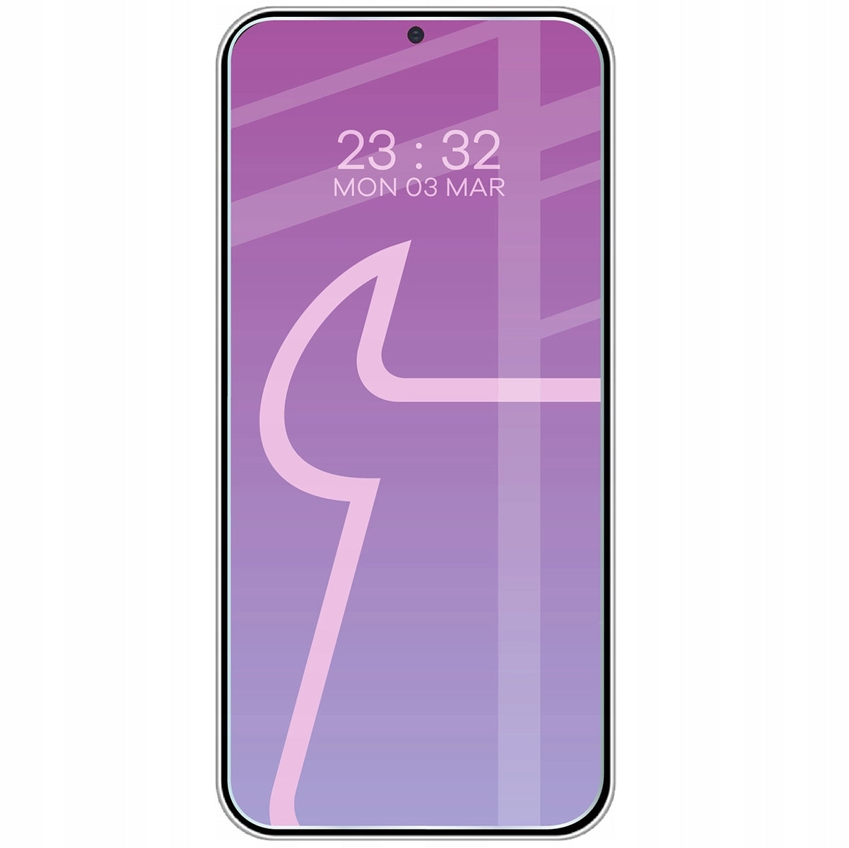 Hybrid glass Bizon for Galaxy S25, fast glass for screen 2 pcs Manufacturer code ochrona ekranu hybryda BGMUD2GALS25