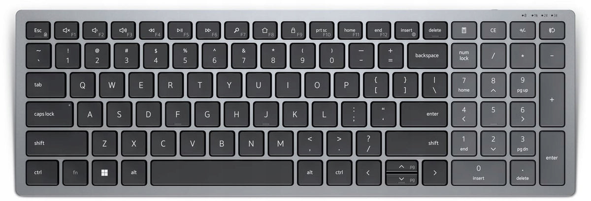 Hybridní klávesnice KB740-GY-R-CSK