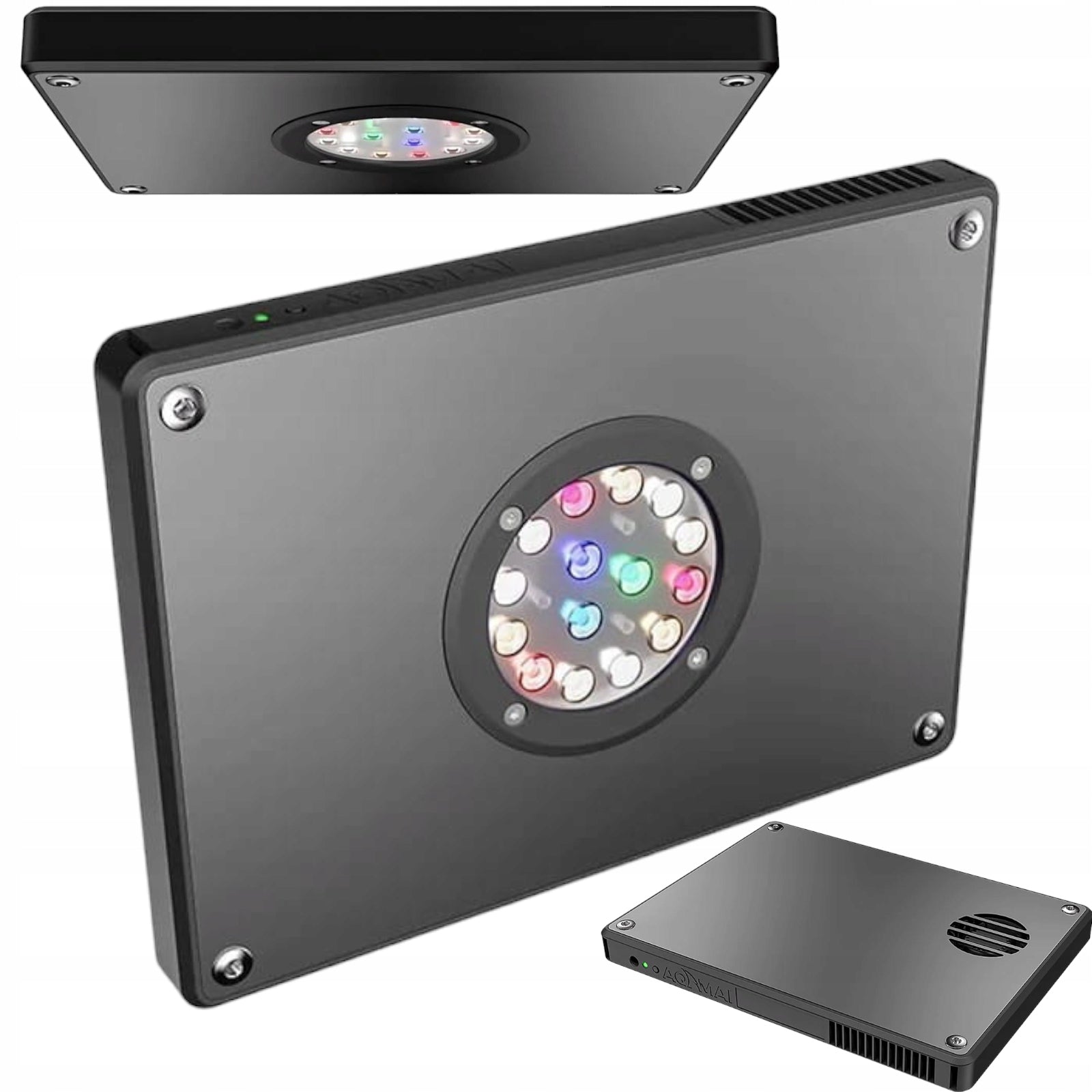 Wi-Fi-Lampe Hydor Aqamai Fresh Small, schwarz 