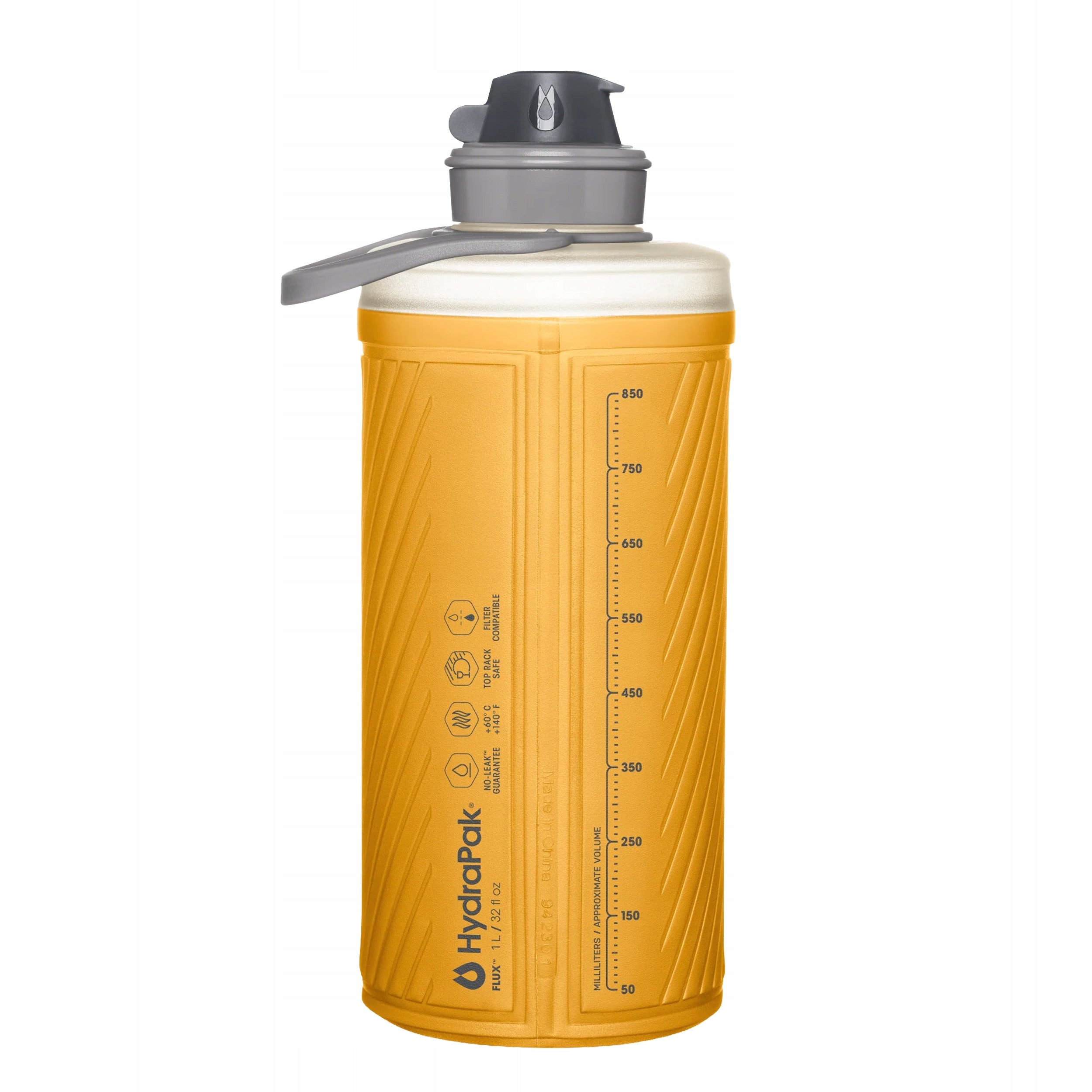 HydraPak Flux Bottle 1 L - golden yellow Brand Hydrapak
