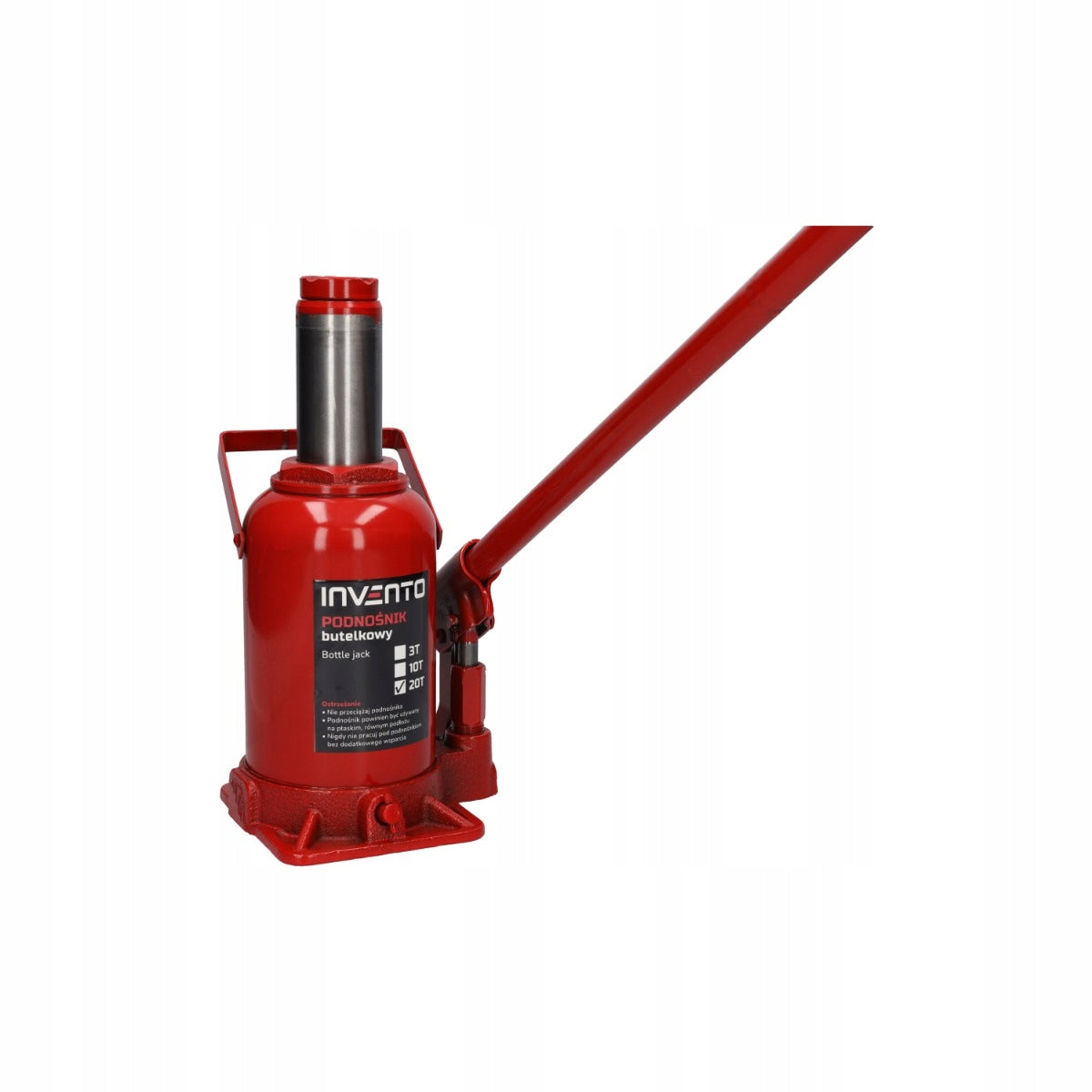Hydraulic Bollard Lift Bottle 20 Ton Lever INVENTO Brand Invento