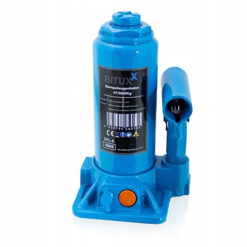 Hydraulic Lift 5t Bottle Piston 180 295mm Steel Compact Manufacturer code Podnośnik 5 ton