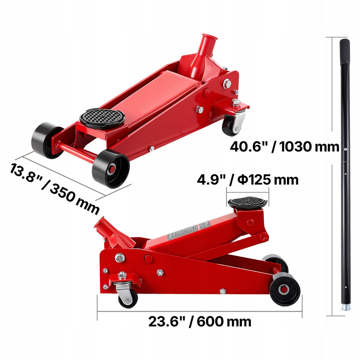Hydraulic Lift Steel Lifting Capacity 3T 13 – 50CM With Single Piston Pump Manufacturer code WSQJDTZ3TDGB5U