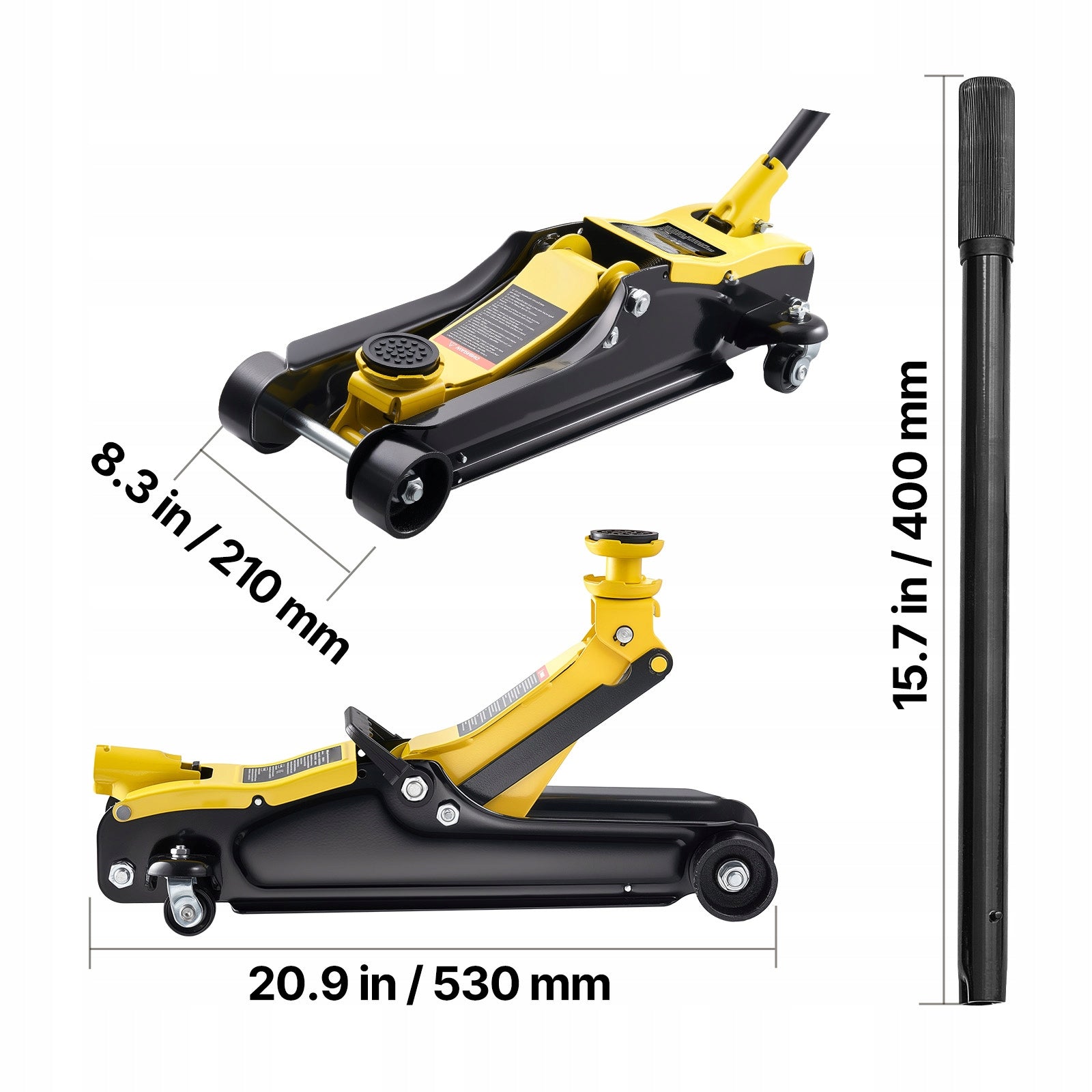 Hydraulic Lift Steel Load Capacity 2,5T 8,5–32CM With Single Piston Pump Manufacturer code DBQJDTZ25TDGUX
