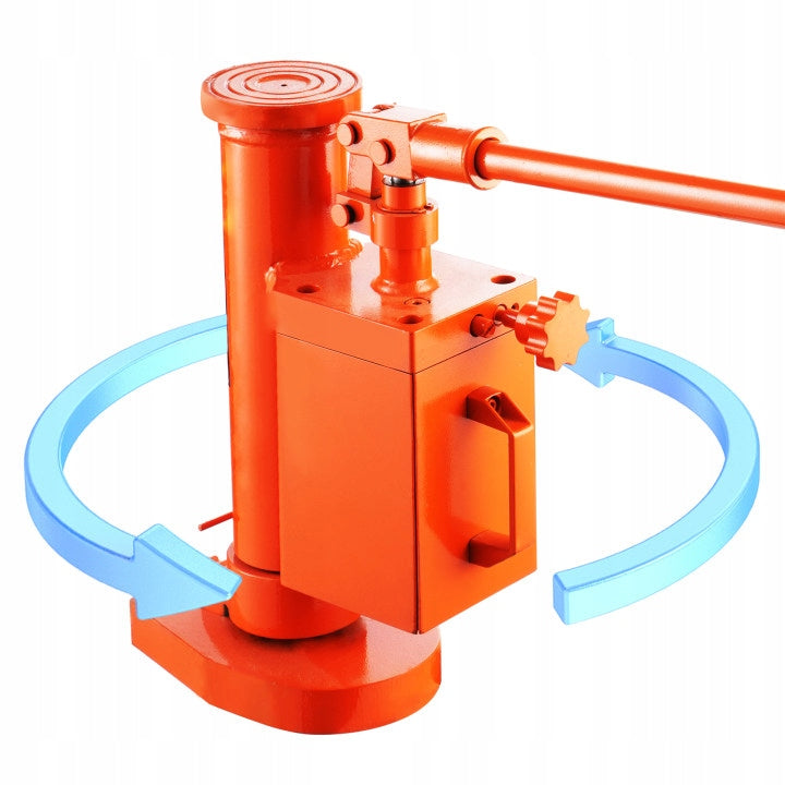 Hydraulic Machine Toe Jack Lift 360° Rotatable 5 T Toe 10 T Top Capacity