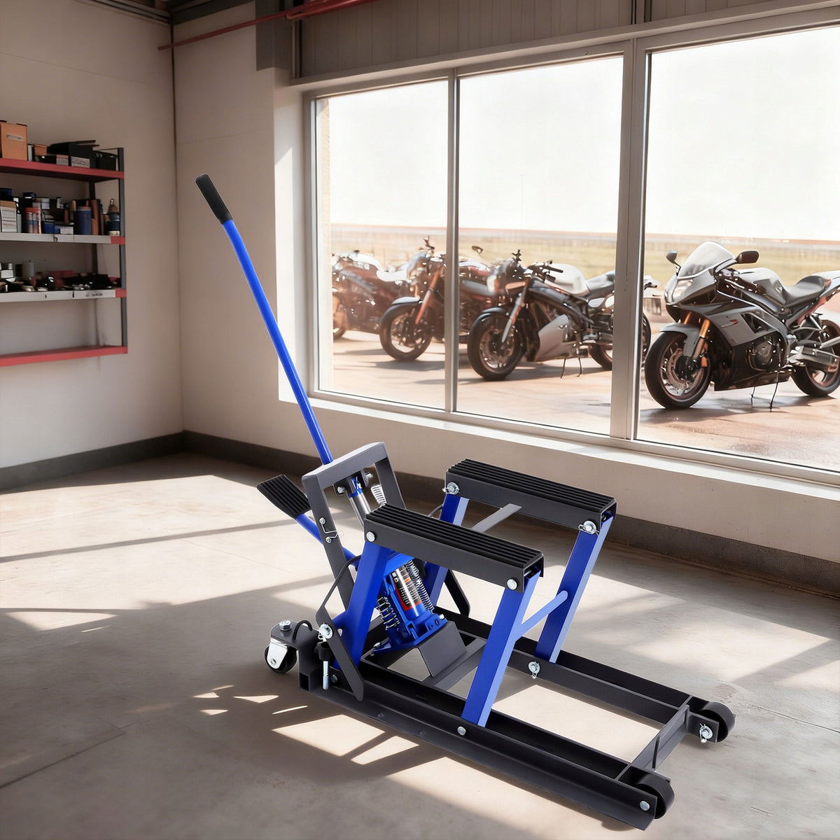 Hydraulic Motorcycle Repair Stand Motorcycle Repair Rack 12-38.7cm Manufacturer no brand