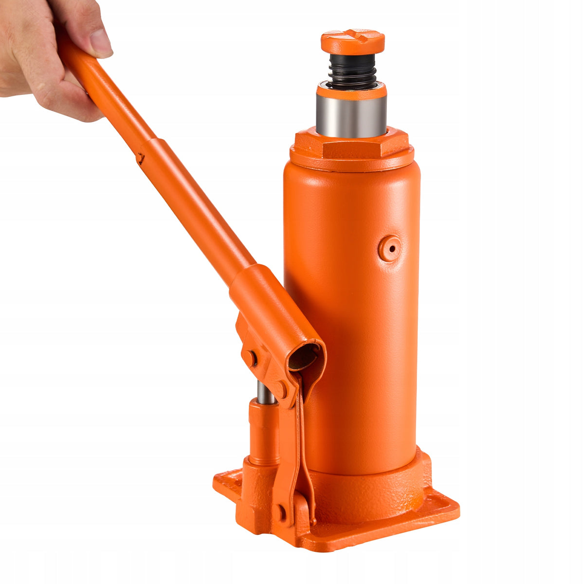Hydraulic Pneumatic Lift 10T Effortless Operation Orange