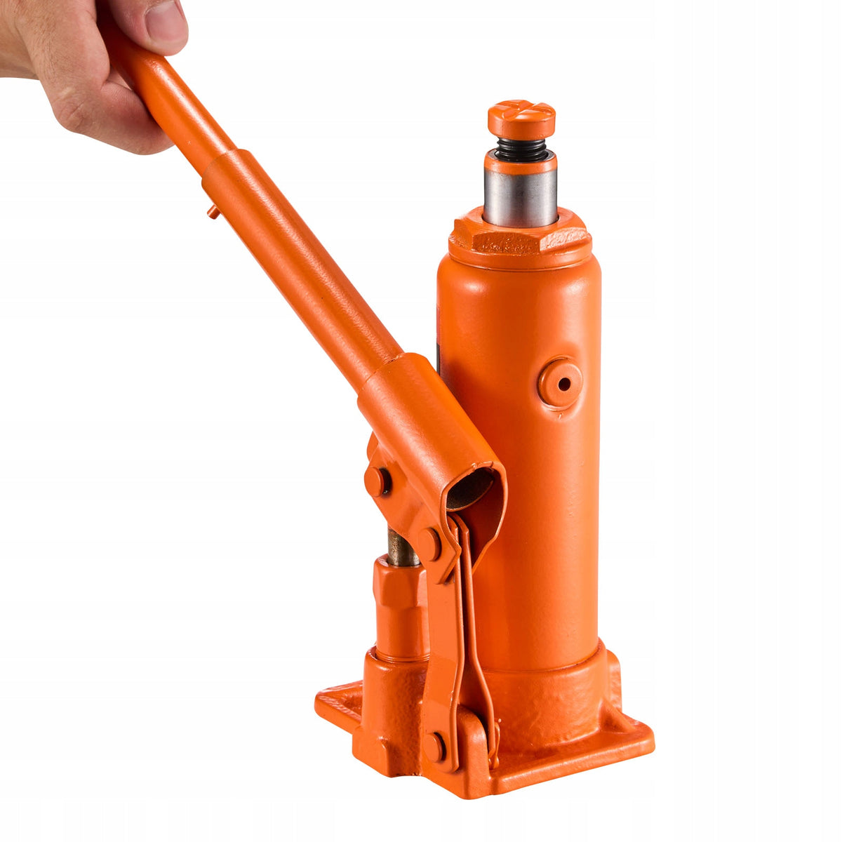 Hydraulic Pneumatic Lift 4T Effortless Operation Orange Minimum lifting height 185 mm