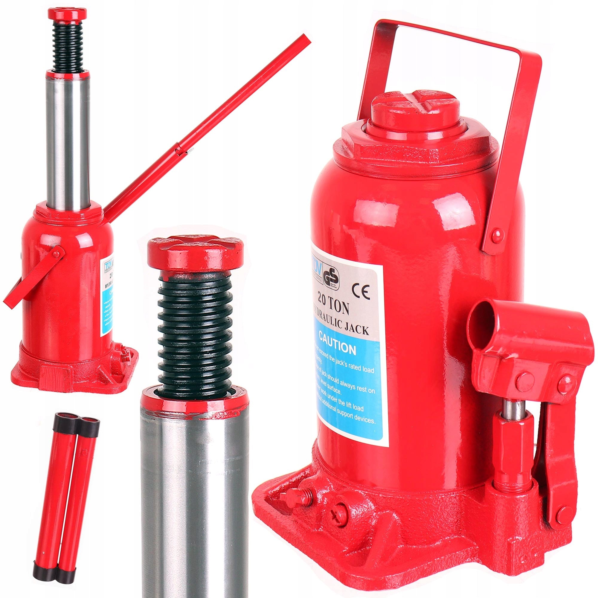 Hydraulic Pole Lift Truck Construction Machinery 20TON 235-440mm