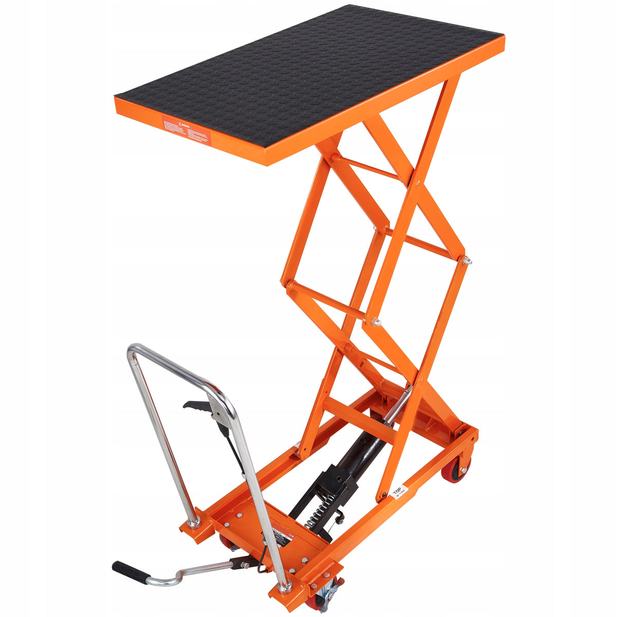 Hydraulic Table Load Capacity 150KG With 4 Wheels And Anti Slip Pad Brand SucceBuy