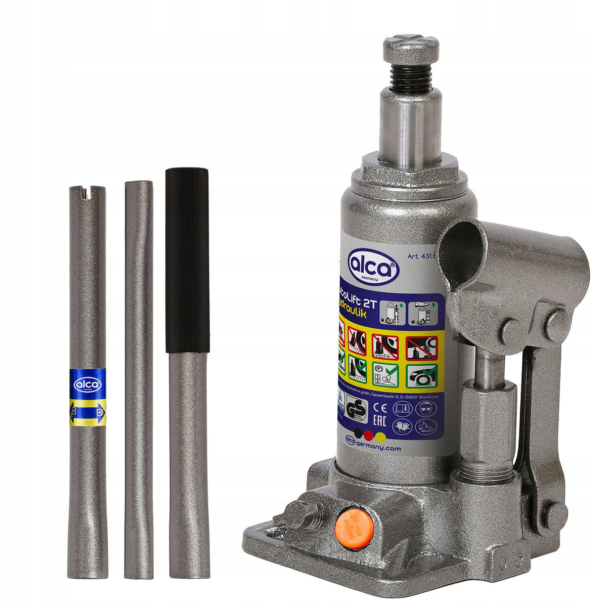 Hydraulic bollard lift 2T in case Alca EAN (GTIN) 4028224431024