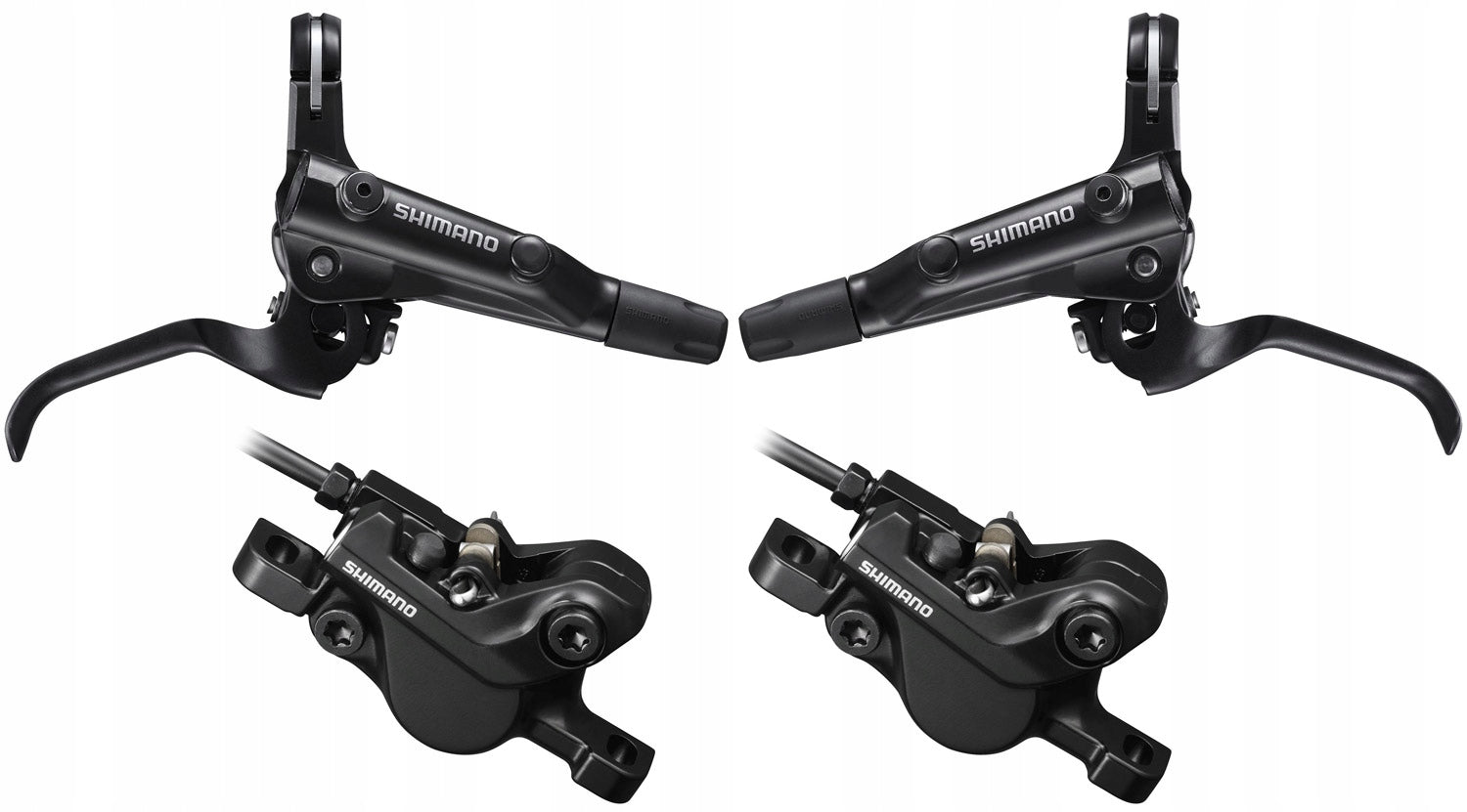 Hydraulic brakes Shimano BL-MT501/BR-MT500 1700mm/800mm set of 2 pistons