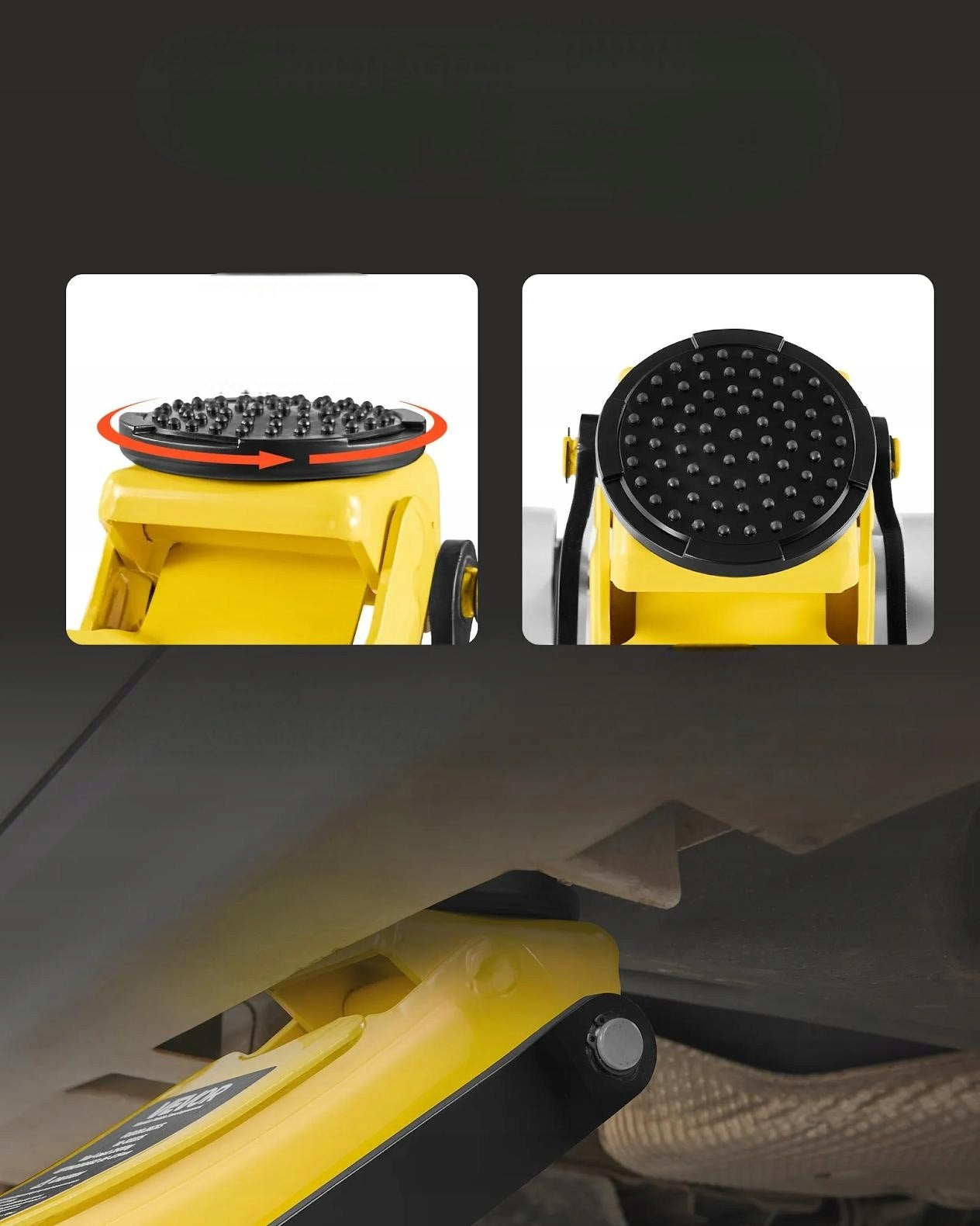 Hydraulic car lift powerful max 2,5 t double piston pump 475 mm Manufacturer code 5907021477949