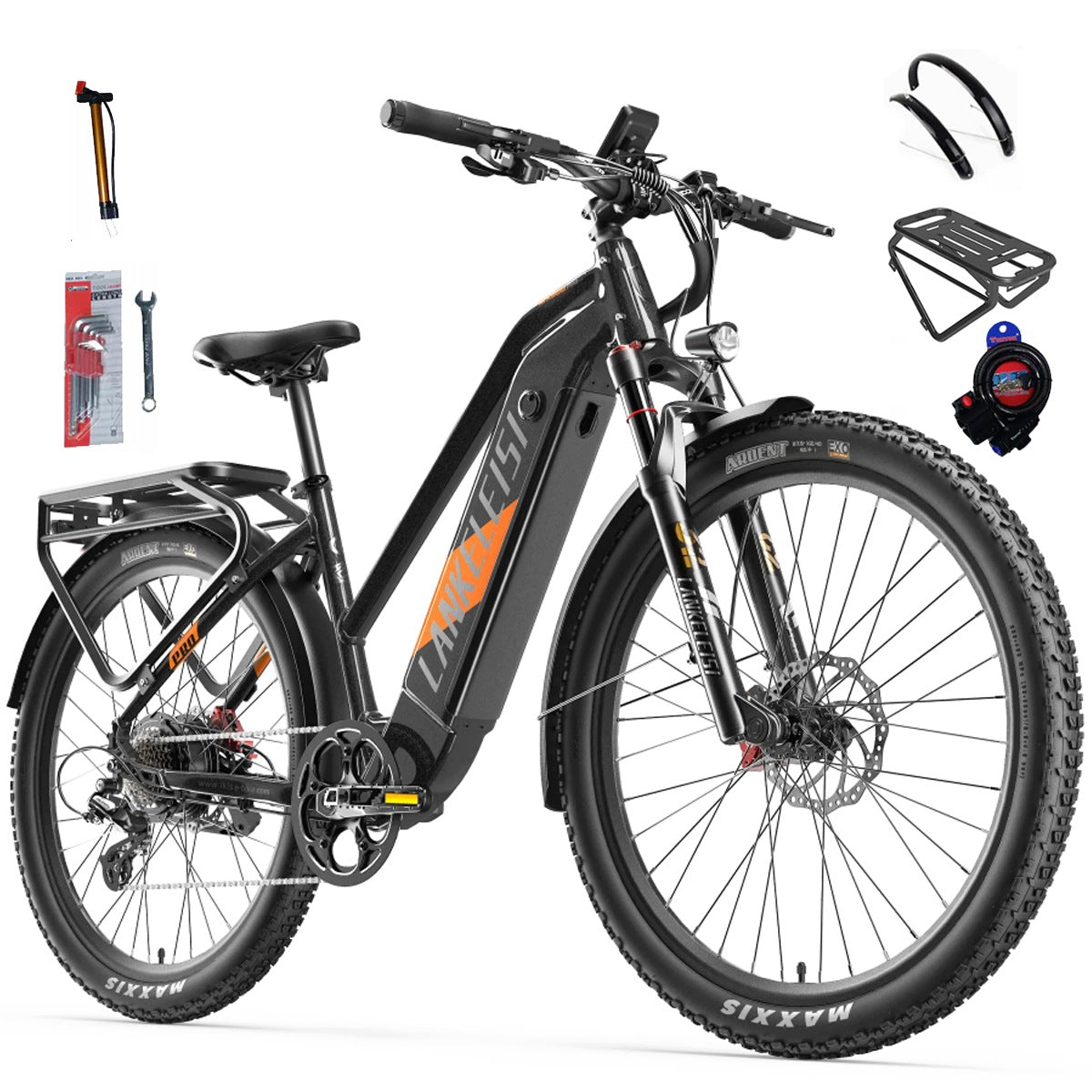 Hydraulic electric vehicle LANKELEISI MX600 PRO 750W 20AH 150HP 27,5" Brand Lankeleisi
