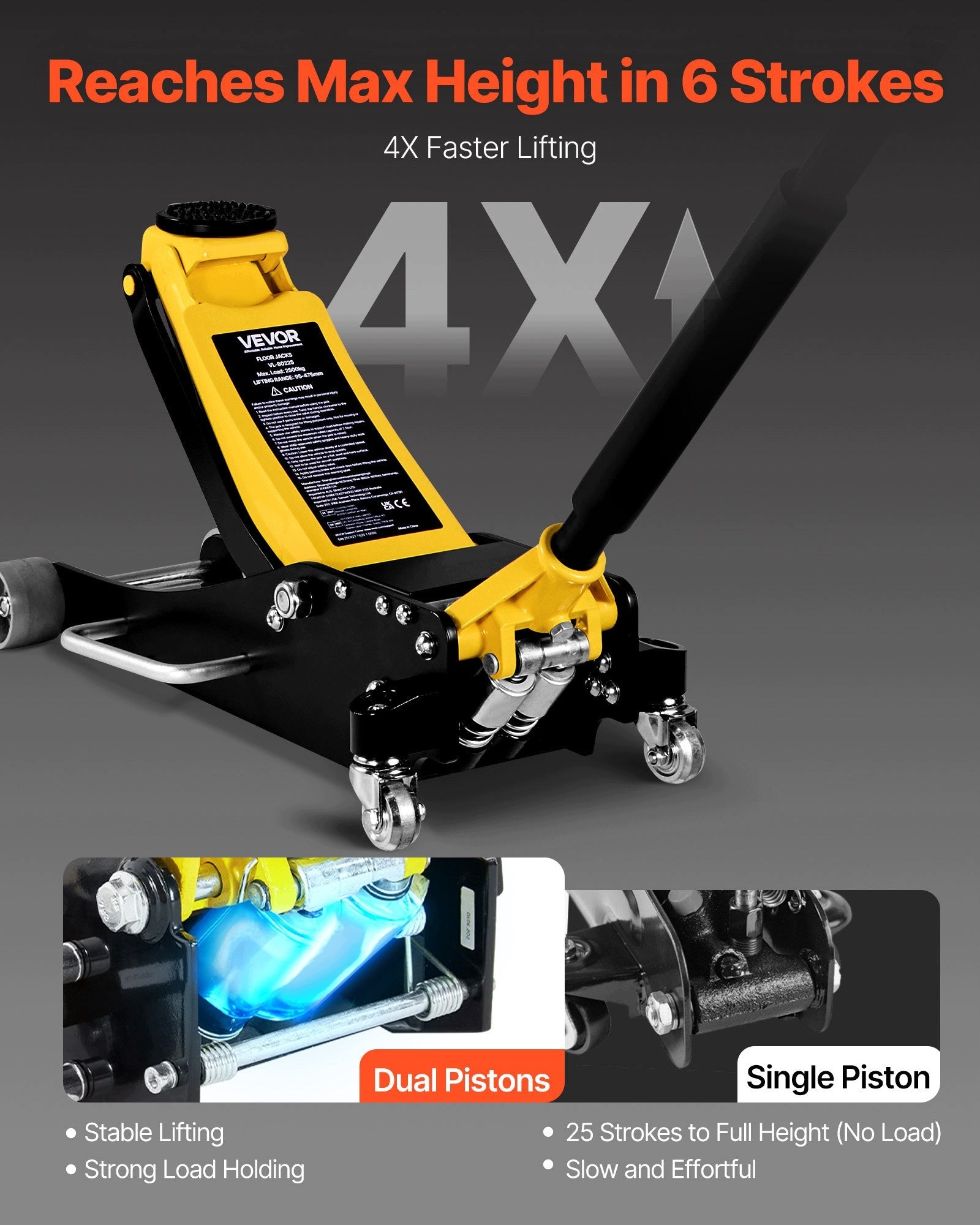Hydraulic frog lift 2.5 T low profile quick lift Brand no brand