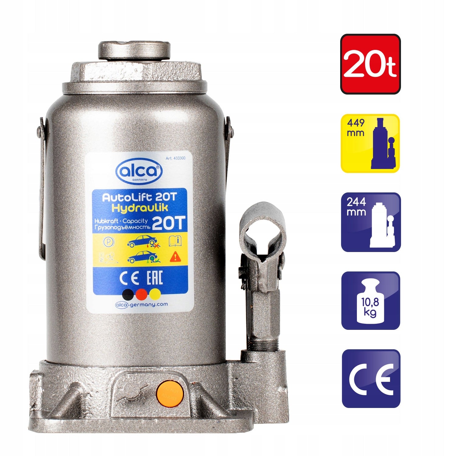 Hydraulic lift 20t Hydraulics ALCA Auto Lift Manufacturer code ALCA433300