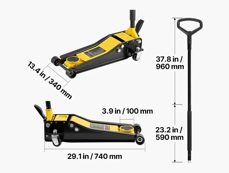 Hydraulic lift 3 t premium steel car double piston pump Brand no brand