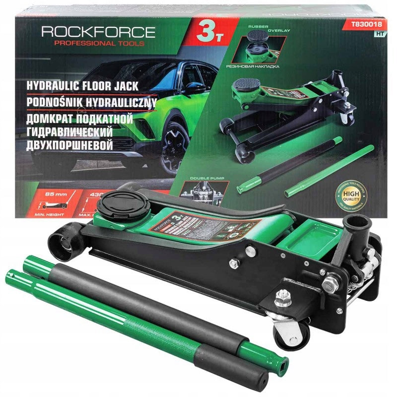 Hydraulic lift 3T low profile frog Rockforce 58628