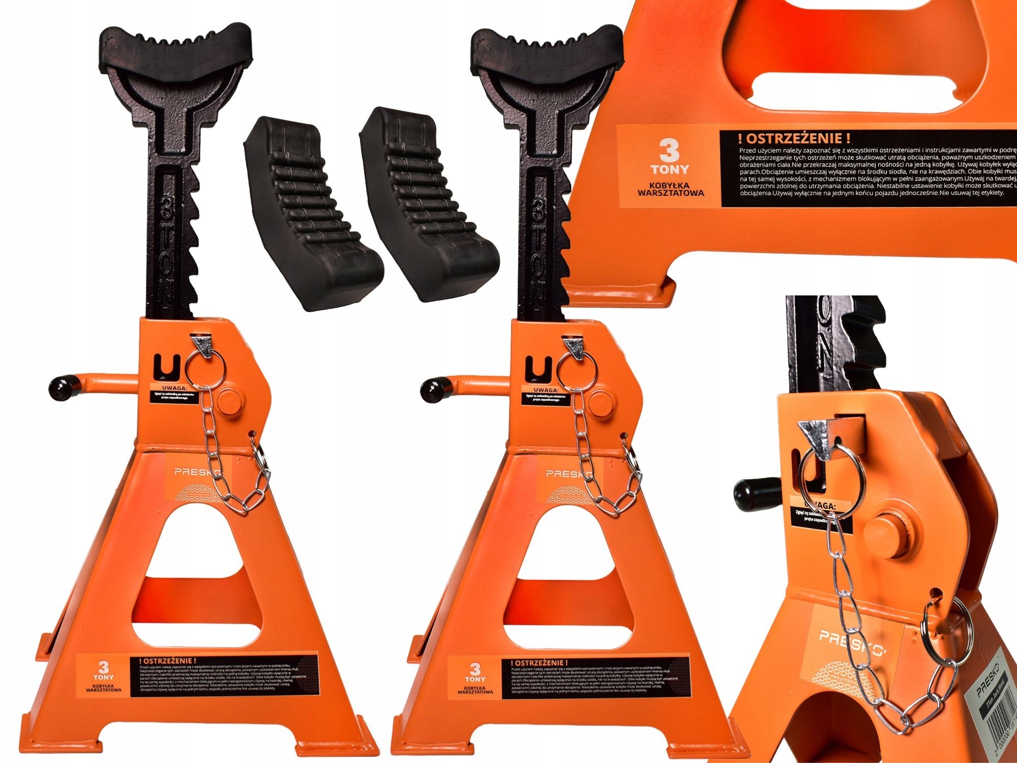 Hydraulic lift FROG low profile 2.5T car+ mare SET Brand Presko