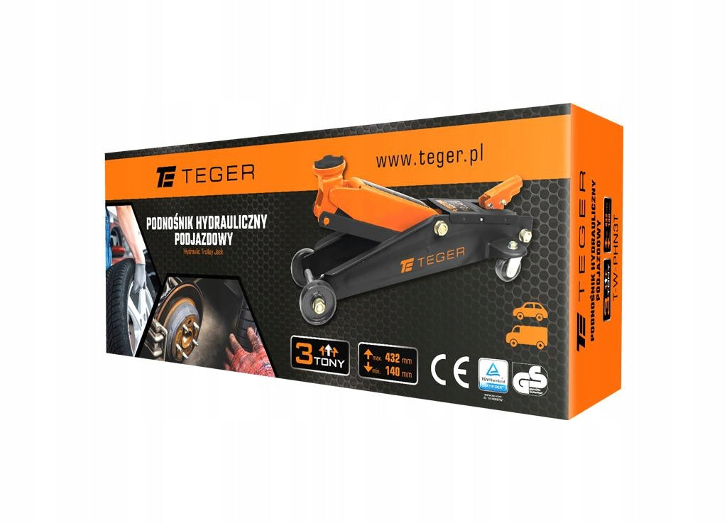 Hydraulic lift - driveway, 3T, Teger Manufacturer code T-W-PHN3T