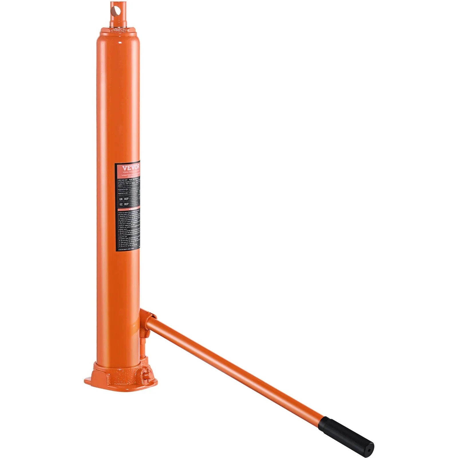 Hydraulic lift long cylinder max 4 t premium single pump