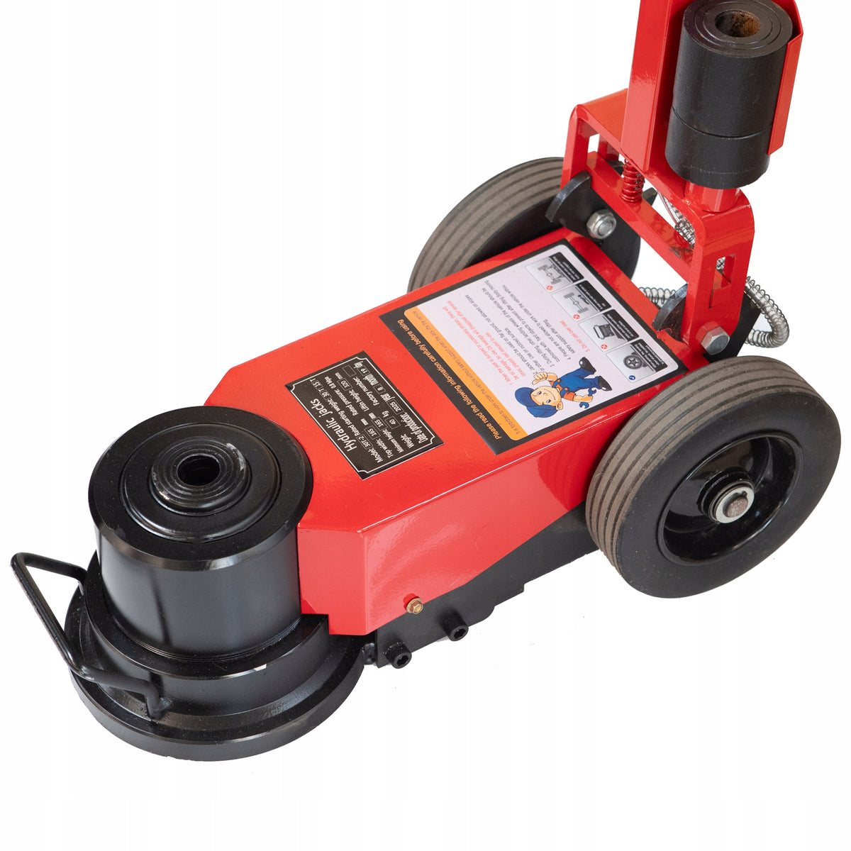 Hydraulic-pneumatic lift 30/15T WRC Minimum lifting height 1 mm