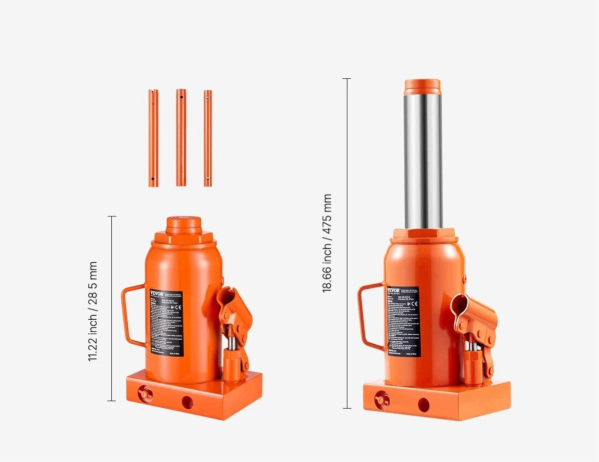 Hydraulic punch lift 30 T premium manual range 285 - 475 mm Brand no brand