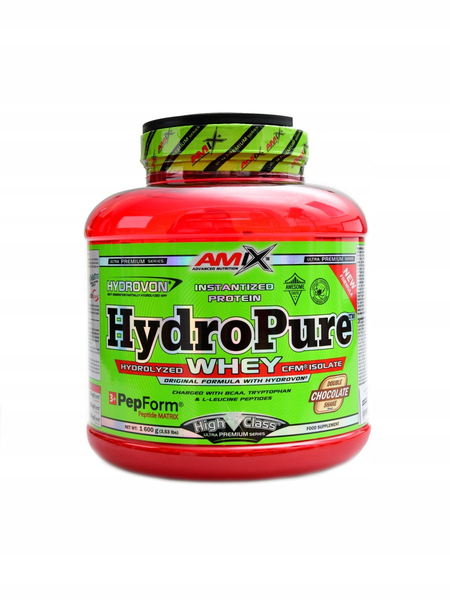 HydroPure hydrolyzed whey protein CFM 2 x 1600 g možno kombinovat chutě Packaging status original