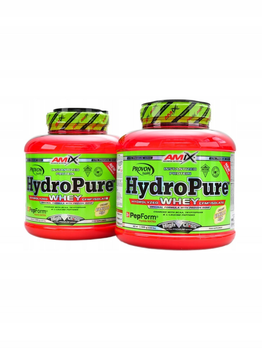 HydroPure hydrolyzed whey protein CFM 2 x 1600 g vanilka