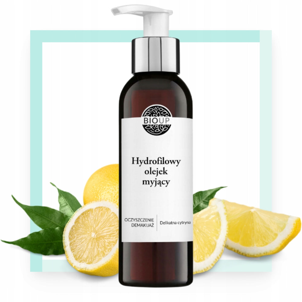 Hidrofilinis valomasis aliejus Bioup Delicate Lemon, 150 ml