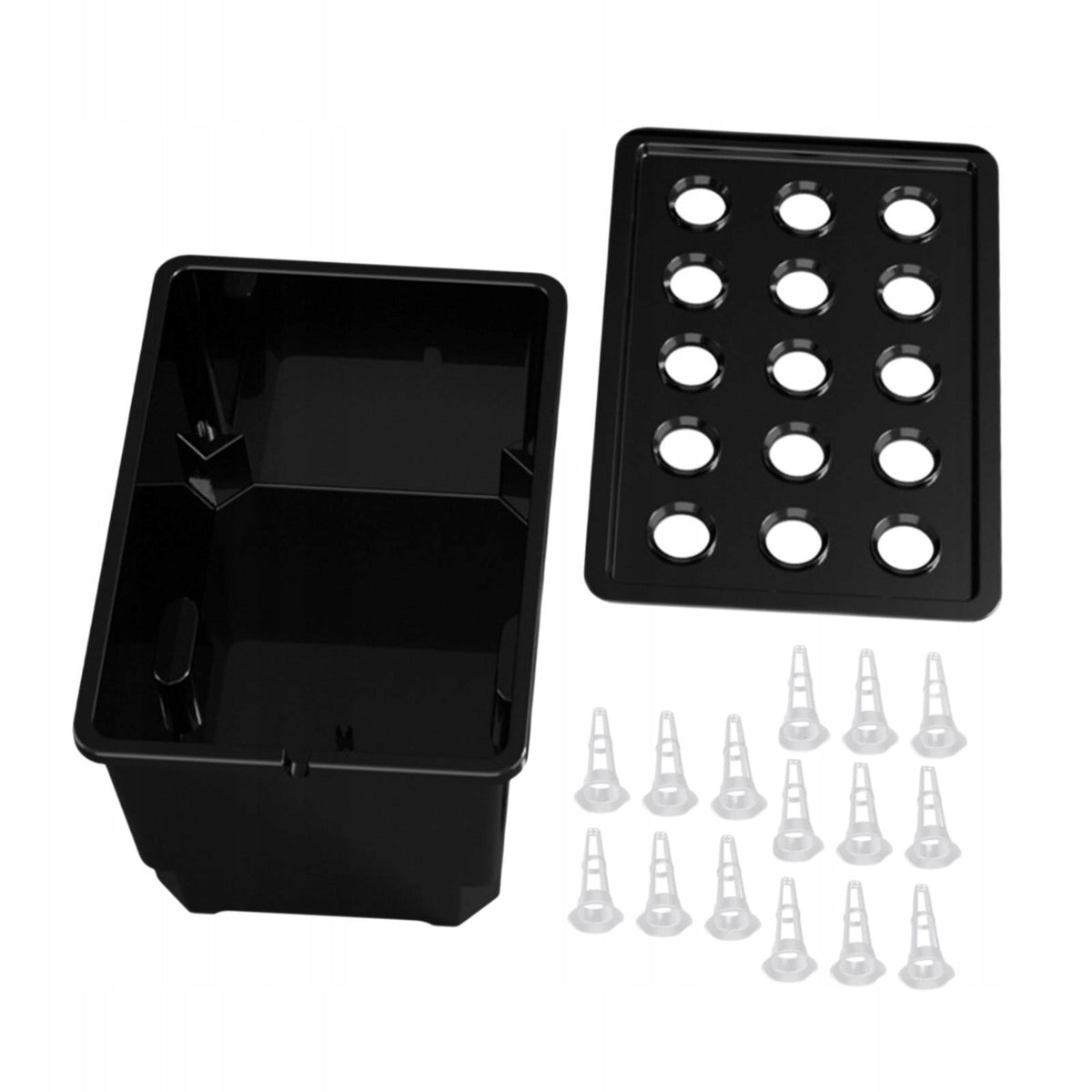 Hydroponic Growing System Kit Convenient Versatile Gardening Indoor Black Packaging status original