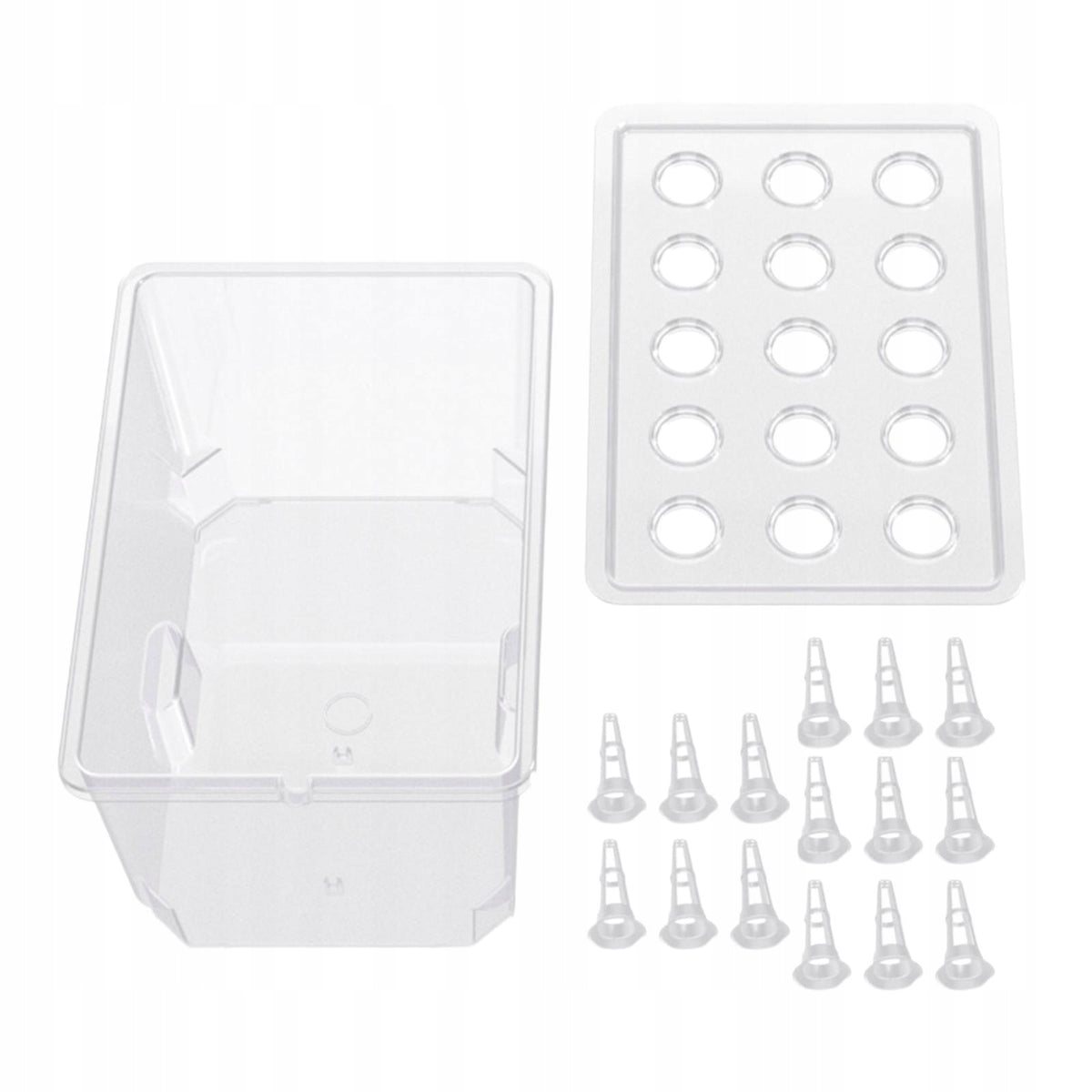 Hydroponic Growing System Kit Hydroponic Grow Box for Balcony Outdoor Clear Packaging status original