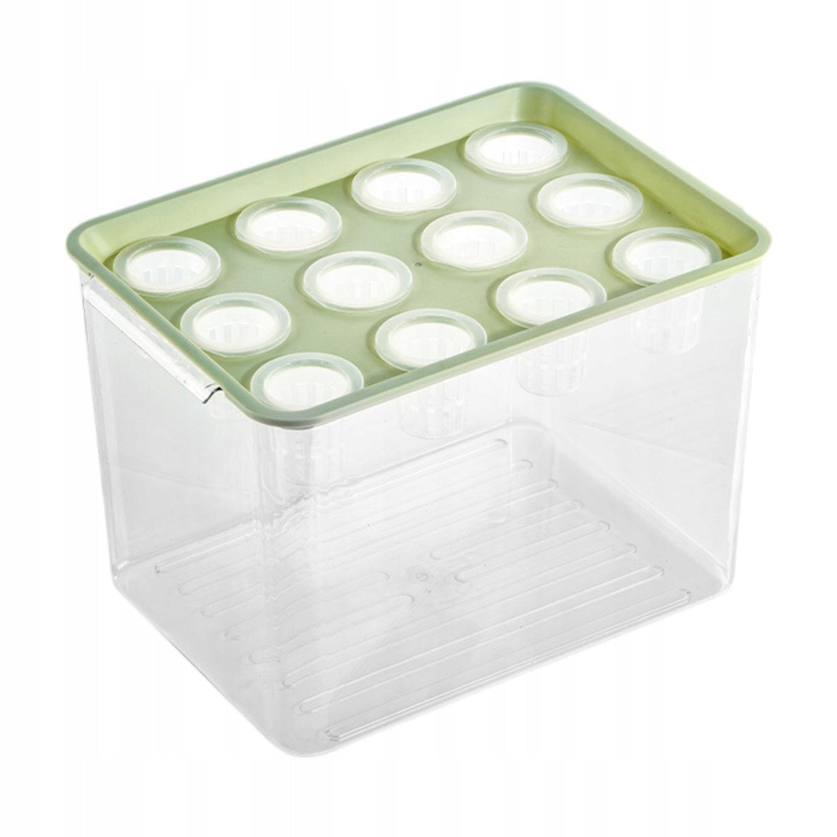 Hydroponic System Growing Kit Microgreens Growing Kit for Indoor Green Lid Packaging status original