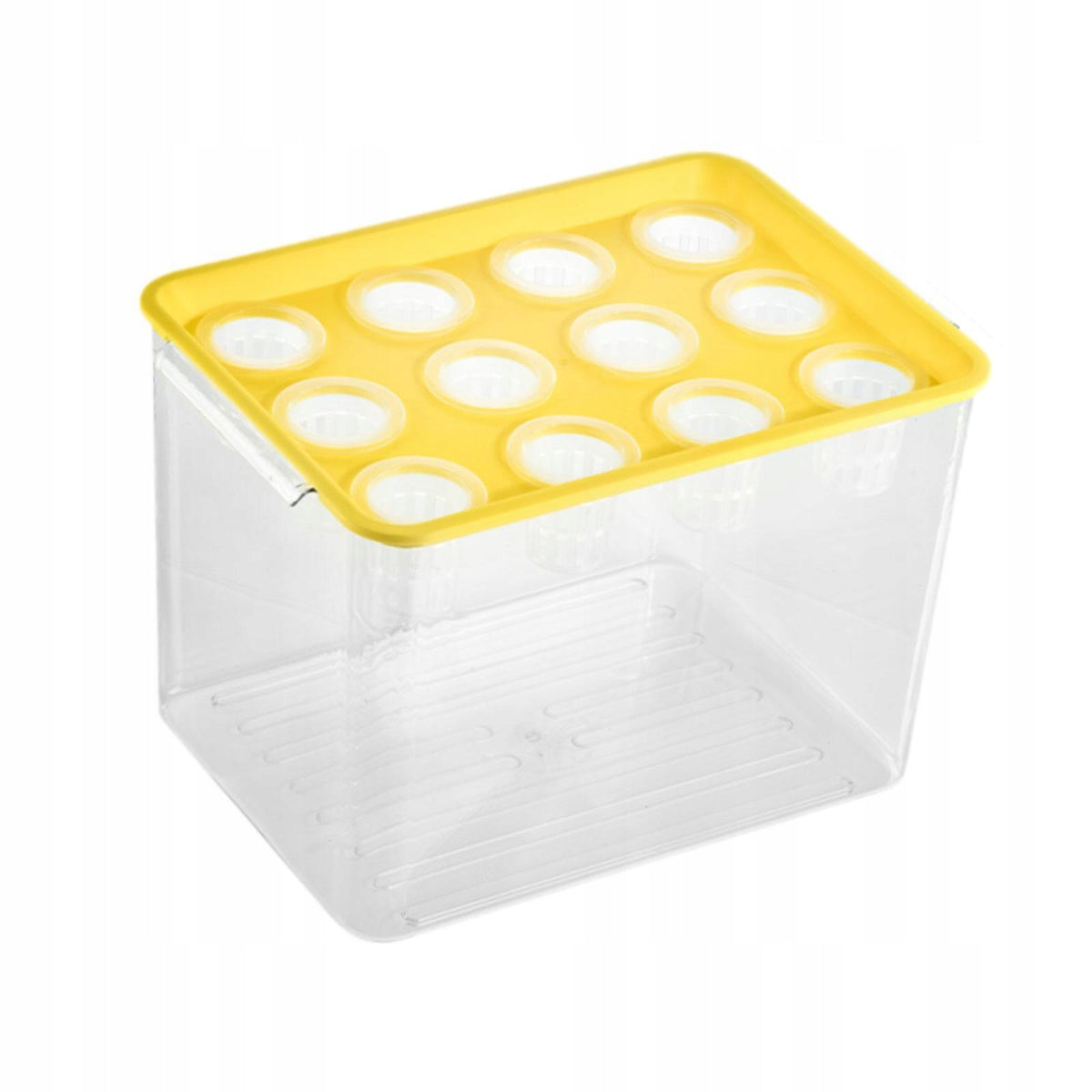Hydroponic System Growing Kit Microgreens Growing Kit for Indoor Yellow Lid