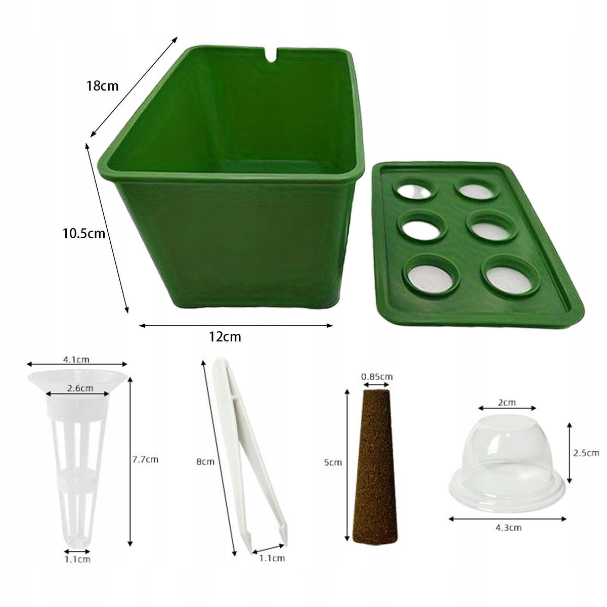 Hydroponics Growing System Kit, Hydroponics Grower Wear Resistant Green Brand no brand
