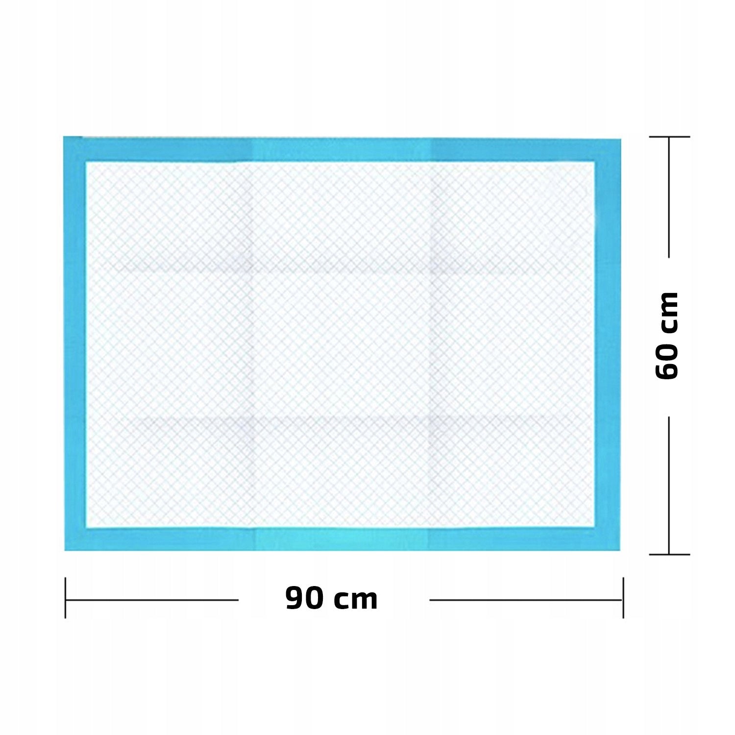 Hygiene Pads Absorbent Changing Mats 90x60 100pcs for Kids Packaging status original