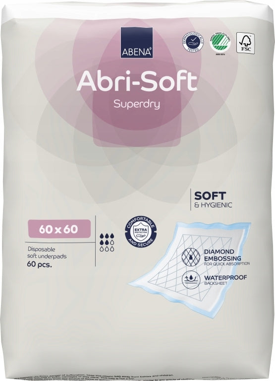 Hygiene pads Abena Superdry 60x60 60 pcs.