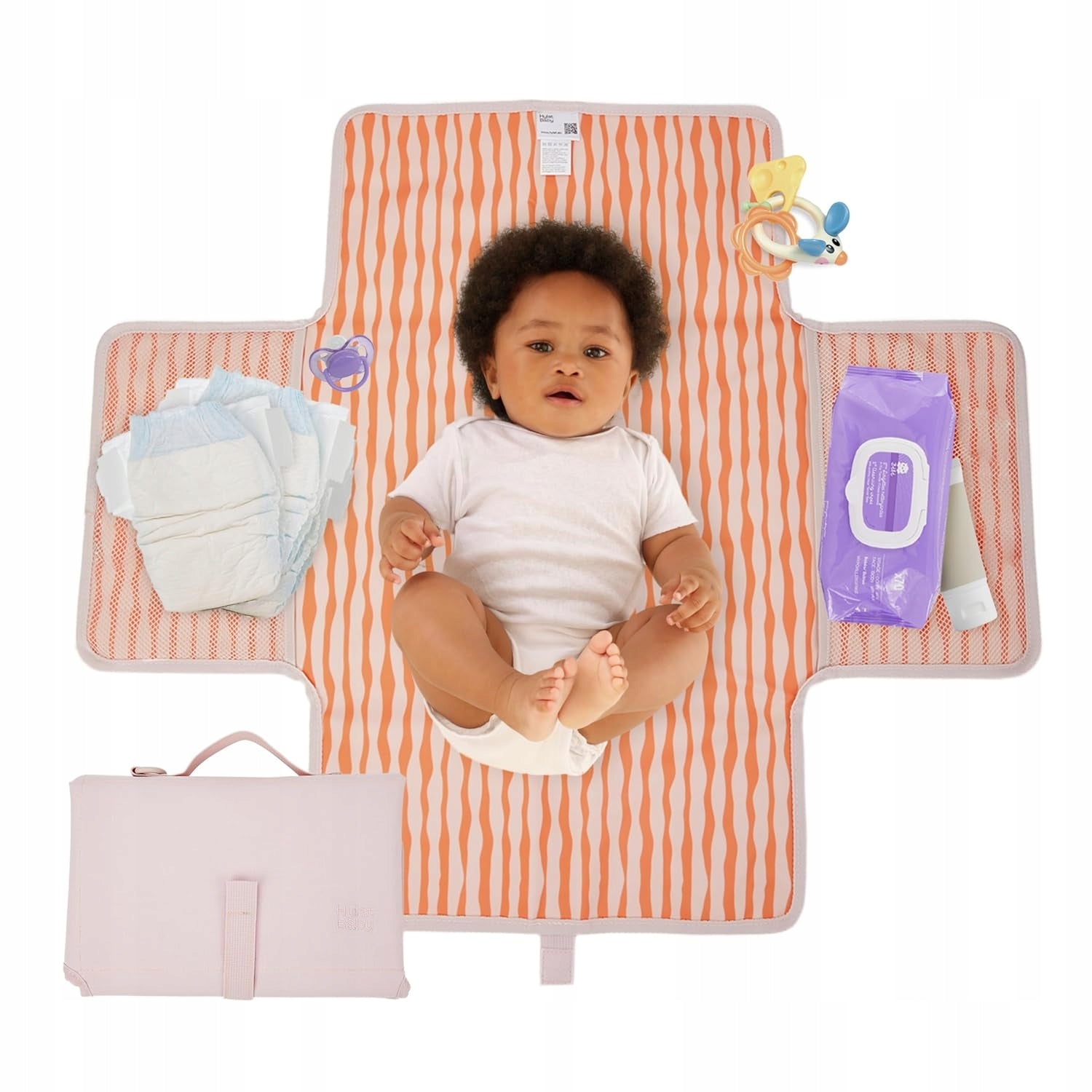 Hylat Baby Pink Travel Changing Table