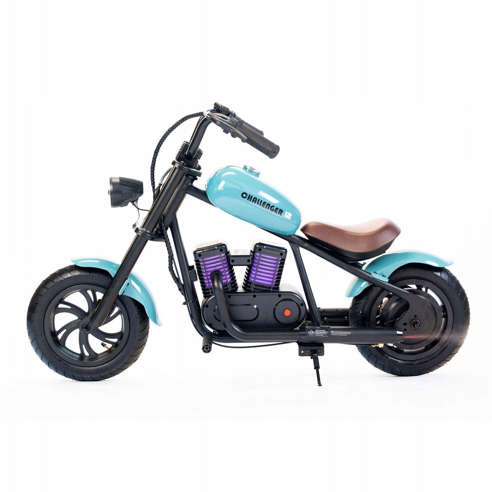 Hyper Gogo Cruiser 12 Plus Electric Motorcycle - blue up to 65kg 16 km/h