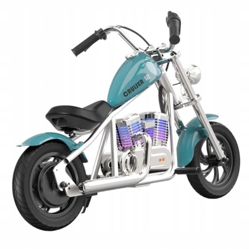 Hyper Gogo Cruiser 12 Plus Electric Motorcycle with App Blue 16kmh Brand Hyper GoGo