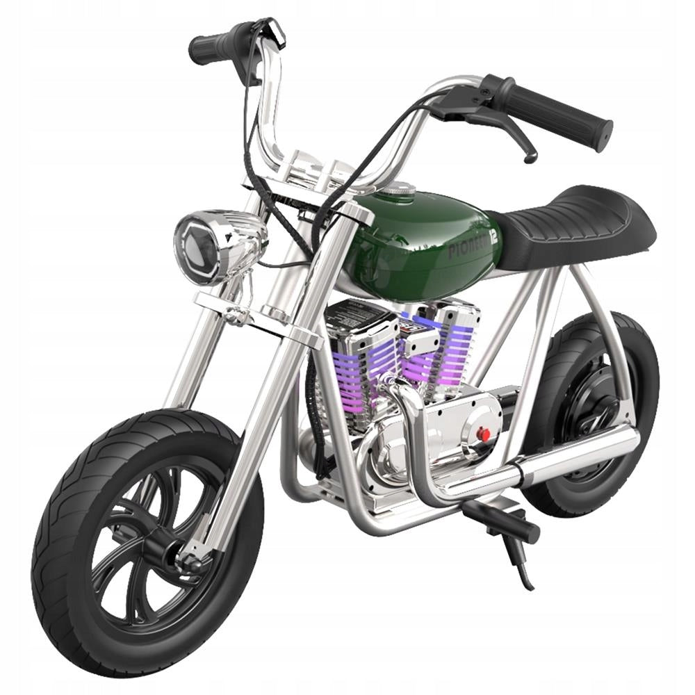 Hyper Gogo Pioneer 12 Plus Electric Motorcycle with App - Green