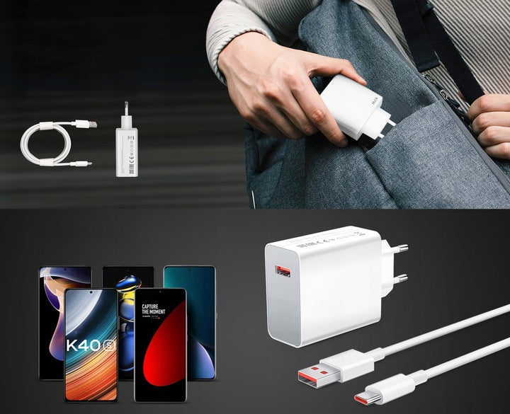 HyperCharge 67W Fast Charger + USB-C 6A 1M Cable Manufacturer code SKLP005
