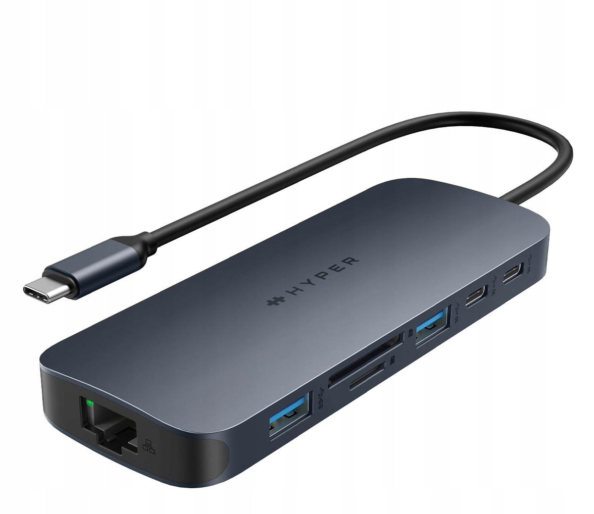 HyperDrive EcoSmart Gen.2 Universal USB-C Hub with 10 Functions, Power Supply