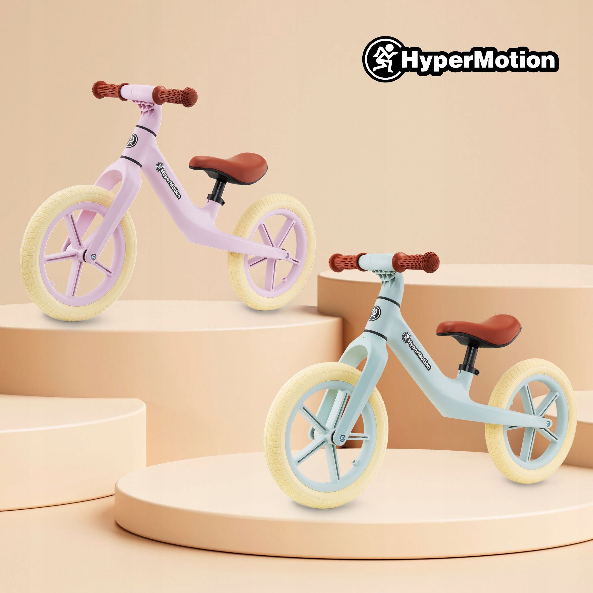 HyperMotion Marcelo balance bike pink – for children, light and stylish Brand HyperMotion