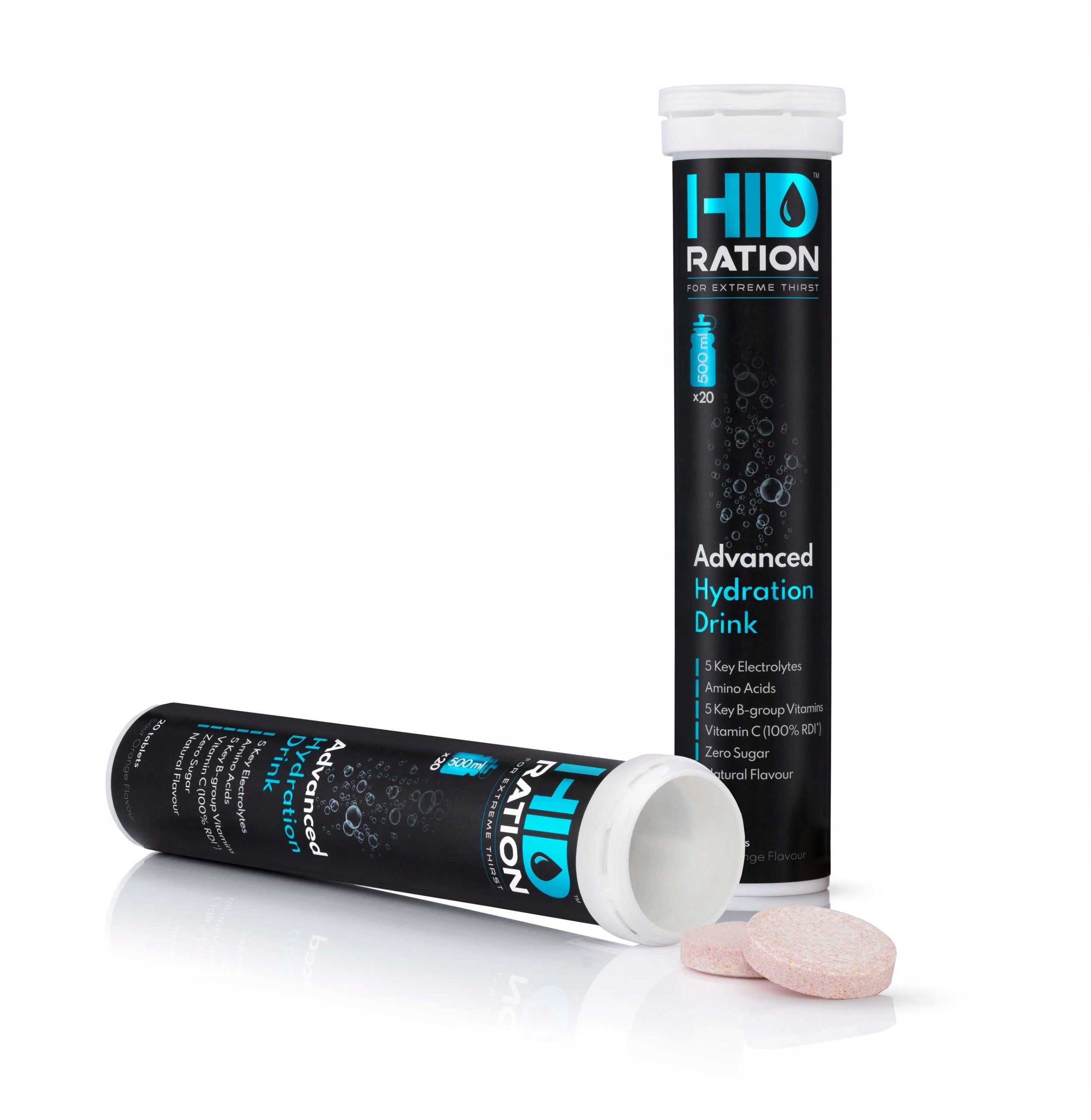 Hypotonic HIDRation electrolytes vitamins without sugar