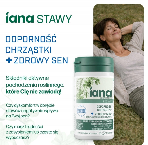 IANA Joints Cartilage Resistance + Healthy Sleep 60 Tablets Brand Iana