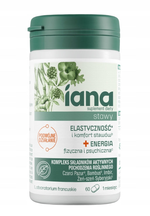 IANA Joints Flexibility + Energy 60 tablets