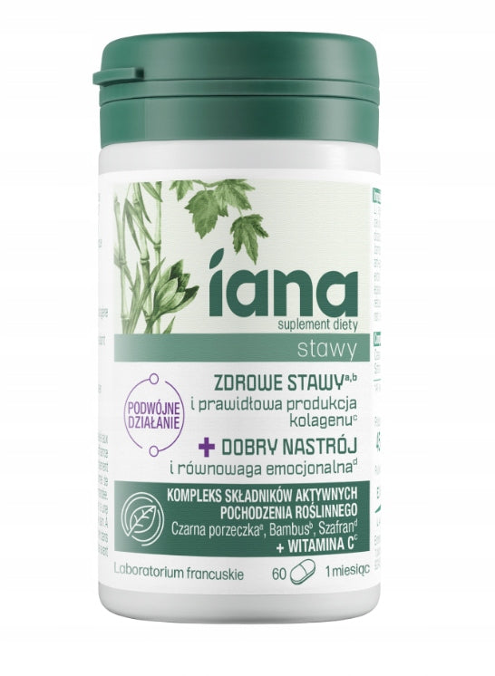 IANA Joints Healthy joints + Good Mood 60 tablets